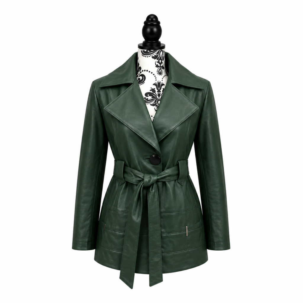 Green Light Leather Lady